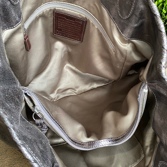 Coach XL Dylan Tote – Limited Edition Metallic Bronze Whipstitch - Picture 15 of 15